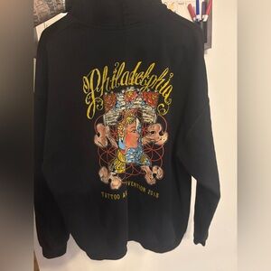 2018 Philadelphia Tattoo Convention Hoodie XL